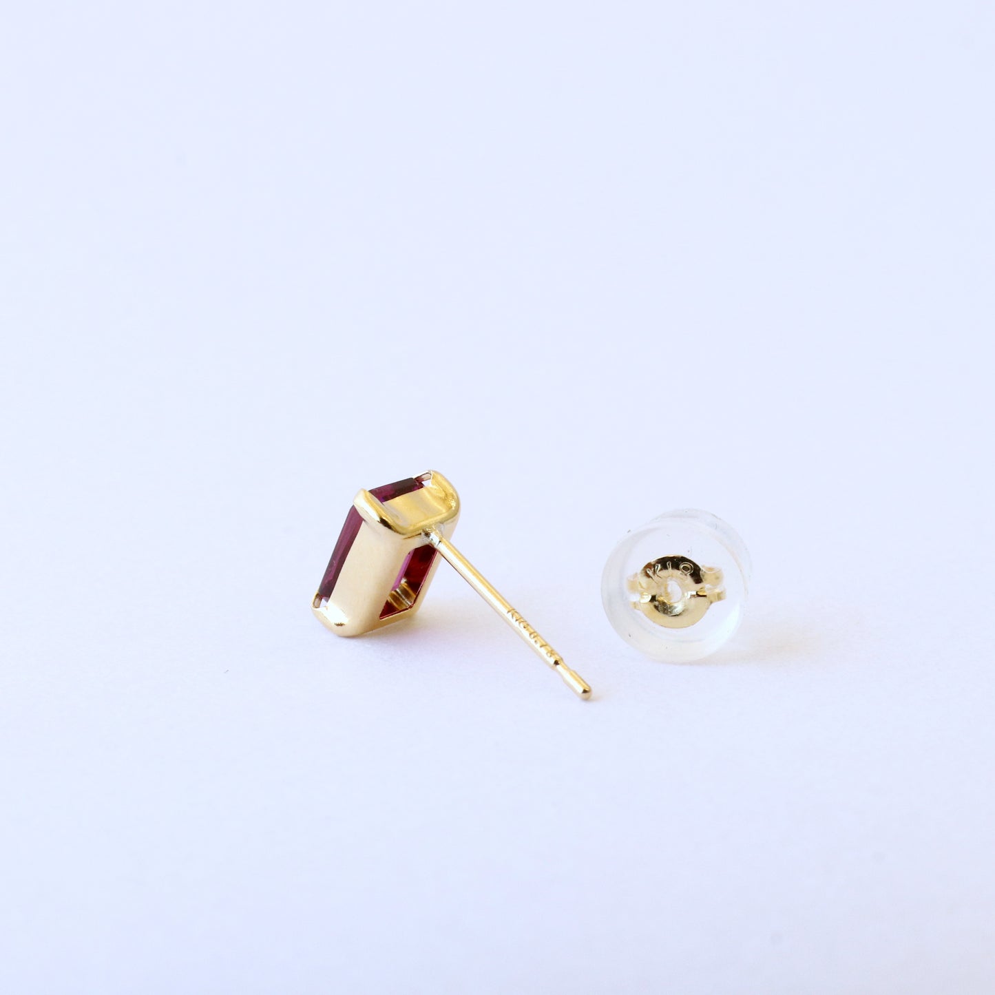 Bicolor Quartz 18K White Gold Earrings